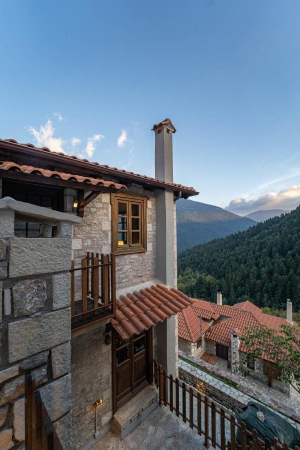 Maisonette Korfes-Κορφές-Μ Δύο Αυτόνομοι Όρoφοι Της Βίλας Κορφές Για Οικογένειες Και Μικρές Παρέες كاربينيسي المظهر الخارجي الصورة
